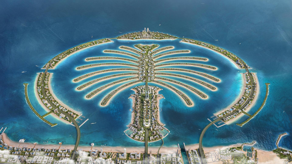 Palm Jebel Ali Aerial View
