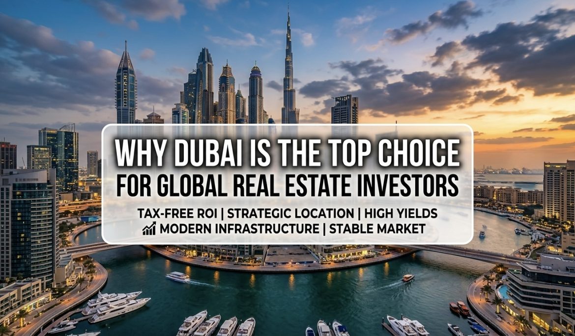 Dubai is Global Hub of Real Estate Investment