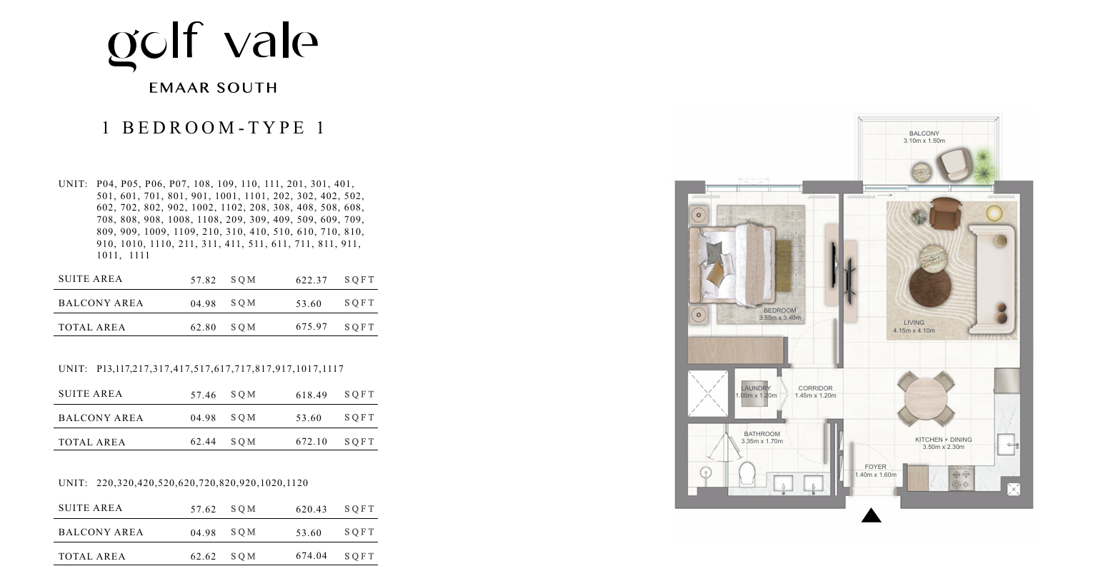 Golf Vale at Emaar South