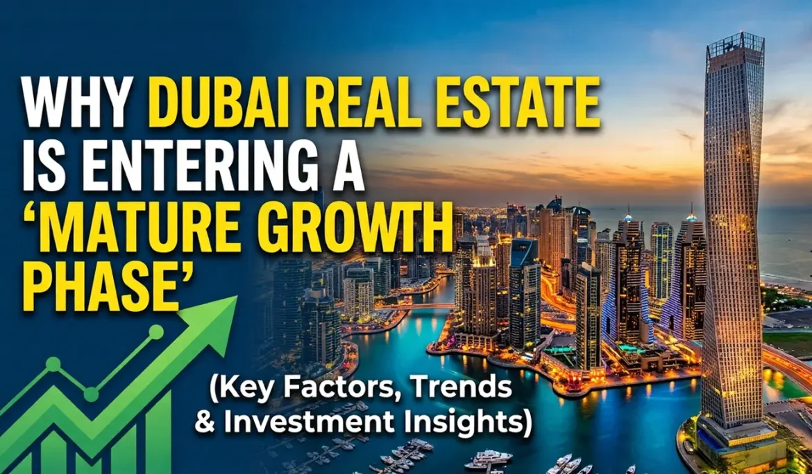 Why Dubai Real Estate Is Entering a ‘Mature Growth Phase’