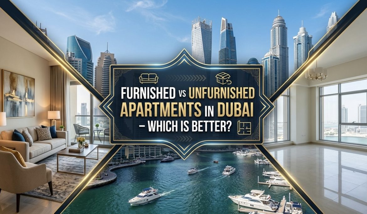 Furnished vs Unfurnished Apartments in Dubai
