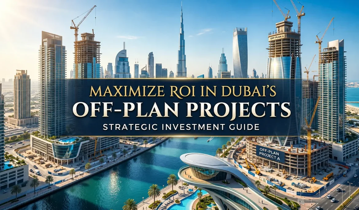 How to Maximize ROI in Dubai’s Off-Plan Projects
