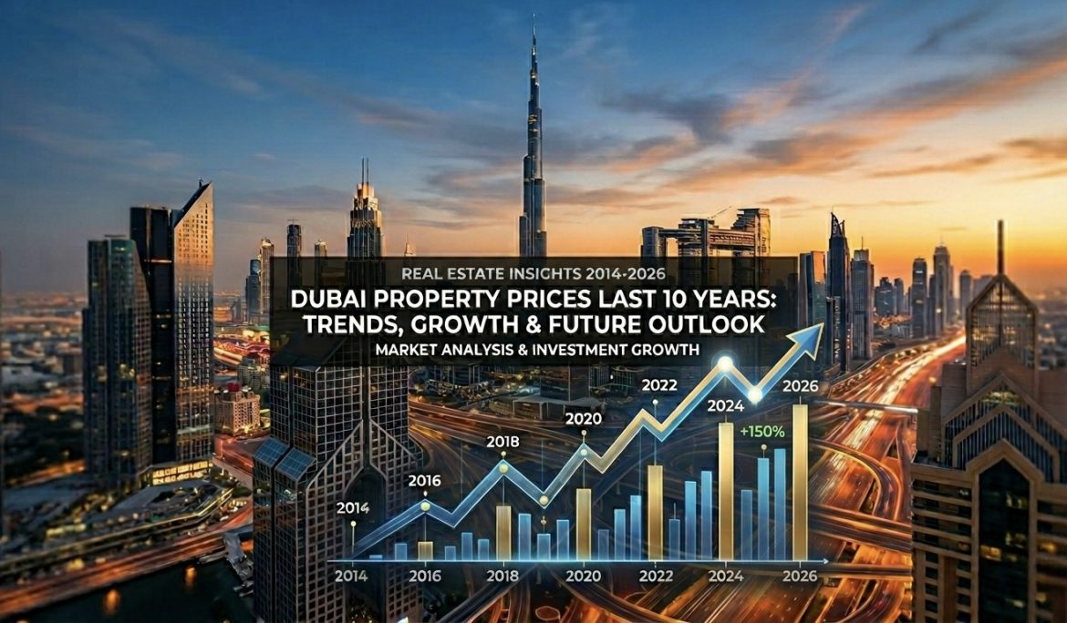 Dubai Property Prices Last 10 Years: Trends, Growth & Future Outlook