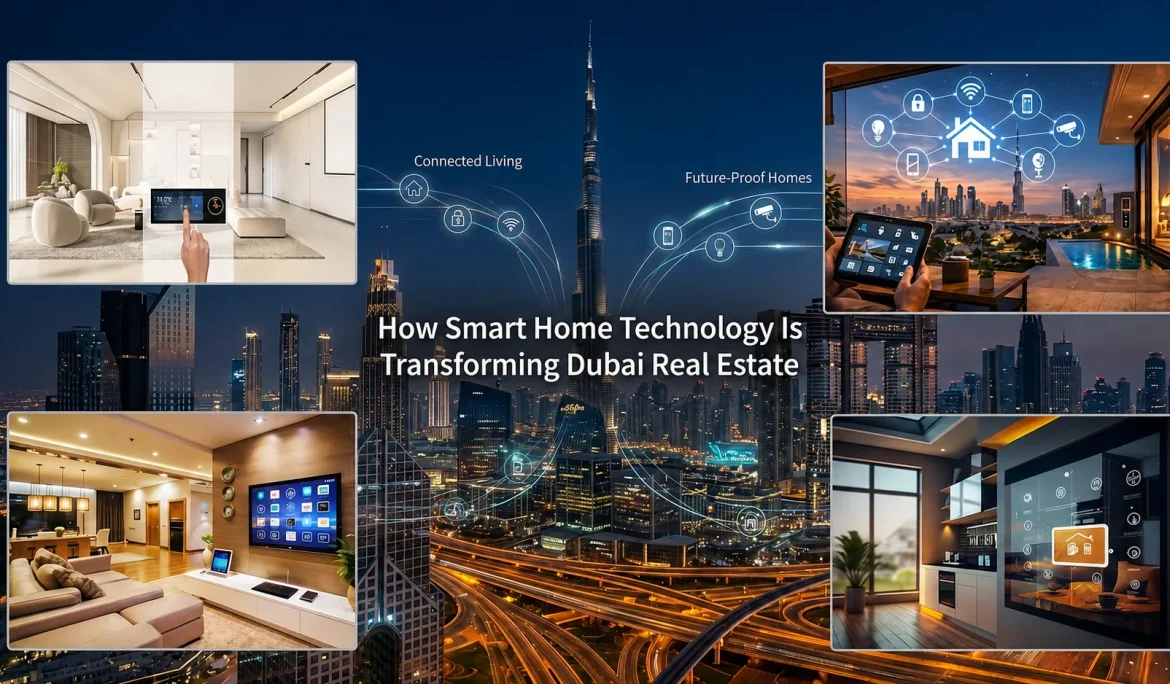 How Smart Home Technology Is Transforming Dubai Real Estate