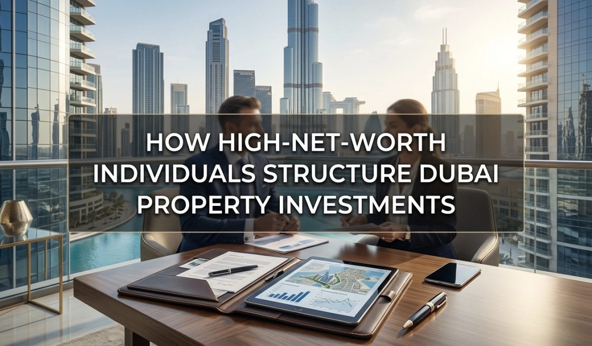 High-net-worth individuals investing in luxury Dubai real estate